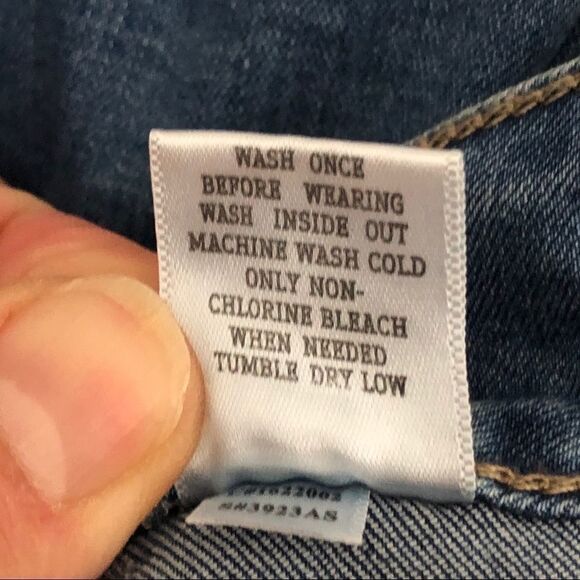 Altar’d State denim skirt, snaps down the front - Picture 7 of 8